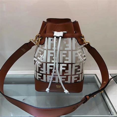 fendi clear bucket bag|fendi drawstring bucket bag.